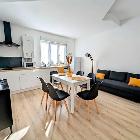 Apartment Complet Centre Jusqu'a 6 Couchages